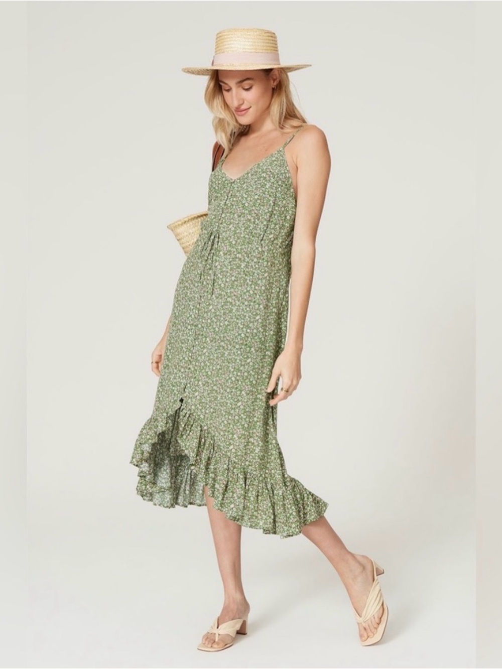 Rails Frida Midi dress (blue)